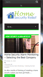 Mobile Screenshot of homesecurityrelief.com
